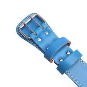 Ceinture de musculation robuste et réglable avec logo personnalisé, boucle à ardillon, pour entraînement en salle de sport, musculation et powerlifting - Product Image 2