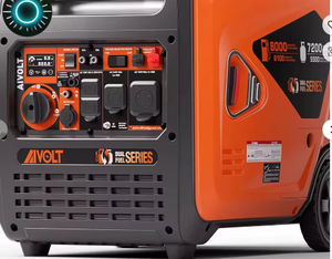 Moteur portable à double carburant 7250W super silencieux, démarrage à distance/électronique, best-seller - Product Image 6