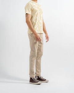 T-shirt brodé à manches courtes de marque à la mode à sublimation de conception de col rond pour hommes - Product Image 3