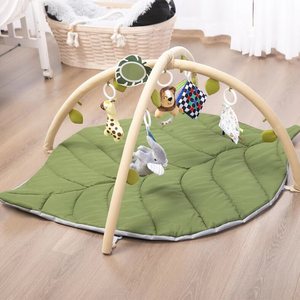<span class=keywords><strong>Tapis</strong></span> pour le ventre <span class=keywords><strong>de</strong></span> bébé avec 6 jouets détachables pour le développement des habiletés sensorielles et motrices basé sur la scène - Product Image 2