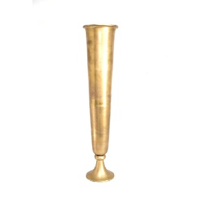 High Quality <b>Gold</b> Metal Flower <b>Vase</b> Modern Round Design for Home Hotel Wedding Party Tabletop Decorative Made of Brass Iron - Product Image 6