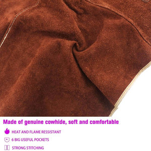 Lightweight Durable Material Washable Safety <b>Apron</b> Heavy Duty Custom Design And Logo Safety <b>Apron</b> Made In Pakistan - Product Image 6