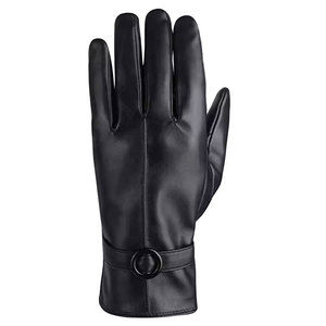 Gants de conduite et de vélo en cuir véritable de style nouveau, unisexe, compatibles avec les écrans tactiles, légers, personnalisables OEM - Product Image 2