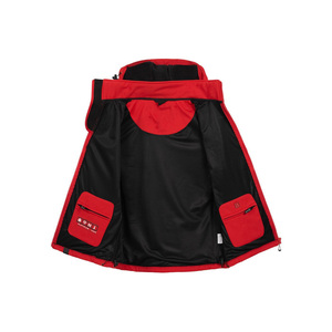 Vente de gros Elite Premium Nouveau Softshell à capuche réglable à poignets élastiques Pour hommes Veste de confort unique avec logo personnalisé - Product Image 5