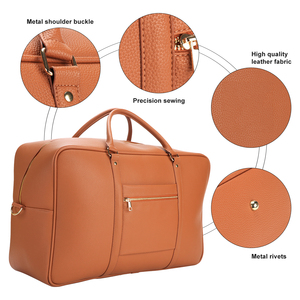 Sacs de sport personnalisés en cuir véritable, meilleur matériau avec marque privée et votre propre logo - Product Image 3