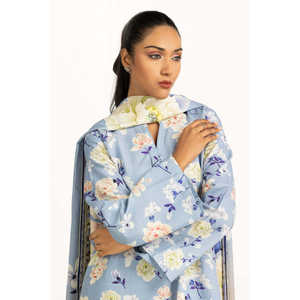 Conjunto de Traje de 3 Piezas de Pana Estampada para Mujer IUSTKSD-1402 - Product Image 4