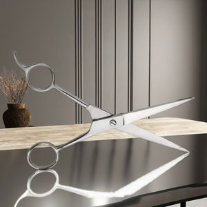 Ciseaux de barbier professionnels, manche moyen, acier inoxydable, design classique, personnalisation disponible, Stahlmann Pro 2026 - Product Image 2