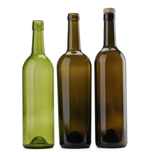 Bouteille <span class=keywords><strong>de</strong></span> <span class=keywords><strong>Bordeaux</strong></span> <span class=keywords><strong>de</strong></span> haute qualité à paroi extra épaisse <span class=keywords><strong>de</strong></span> 750 ml, couleur vert antique, pour un stockage à long terme en cave des vins rouges fins - Product Image 1
