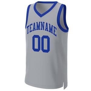 เสื้อบาสเก็ตบอลผ้าเจอร์ซีย์ดีไซน์แบบวินเทจเสื้อเปล่าไซส์ใหญ่พิเศษสำหรับเครื่องแบบทีมบาสเก็ตบอล - Product Image 6