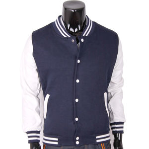 Veste de baseball universitaire de style américain pour hommes, veste universitaire de qualité bon marché, meilleure qualité OEM - Product Image 4