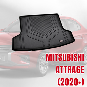 พรมปูพื้นรถยนต์ขนาด95x100ซม., Mitsubishi attrage TPE Viet Nam สีดำรับประกัน1ปี - Product Image 4