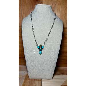 Collier Lorenzo Juan en turquoise et argent sterling pour les occasions de cadeaux - Product Image 5