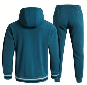 100% coton respirant 2 1 écologique Jogging costumes décontracté chaud survêtements garçons Streetwear à manches courtes unisexe solide - Product Image 2