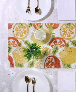 พรมประดับด้วยลูกปัดลายผลไม้สำหรับตกแต่งโต๊ะรับประทานอาหารงานแต่งงานทำจากงานหัตถกรรมหรูหรา - Product Image 5