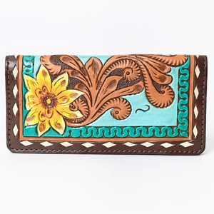 Fait à la main Vintage Boho Western femmes sac à bandoulière unique fermeture éclair en cuir de vachette pochette Rivet décor toile robe/carte/espèces - Product Image 1