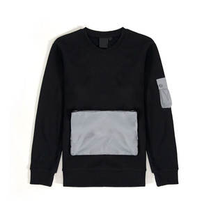 Sweat-shirts en molleton personnalisables pour hommes, respirants, nouveau design, impression numérique, couleur unie, style simple, vente chaude - Product Image 6