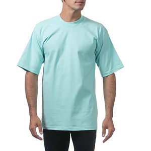 Camisetas de fitness para gimnasio para hombre, verano, cuello redondo, manga corta, algodón, fibra de bambú, diseño de sublimación de Hip Hop tejido de Pakistán - Product Image 5