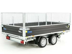 Nouvelle remorque à benne basculante PW3.3 avec composants d'engrenage complets - Product Image 6