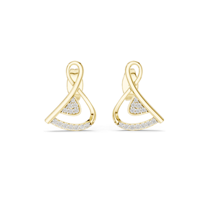 Pendientes de Diamantes de Laboratorio, 0.126 CT, Claridad VVS-VS EF, Diamantes CVD, Disponibles en Oro de 18K, 14K, 10K y Plata 925, Oro Rosa, Amarillo - Product Image 2