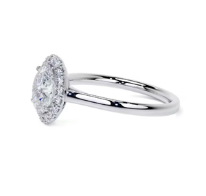 10k Yellow Gold, Rose Gold & <b>White</b> Gold Oval Cut Lab Grown Diamond Wedding Ring Oval Cut Diamond Engagement Ring Gift for Her - Product Image 4