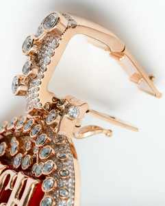 CONCEPTION Novedad Collar con Colgante de Oro Personalizado Estilo Hip Hop Certificado GRA, con Moissanita VVS Color D, Joyería de Fiesta con Incrustaciones de Moissanita - Product Image 3