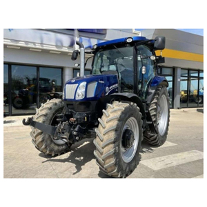 Tractor diésel 4x4 con cabina completamente cerrada, asiento de suspensión neumática y accesorios de carga frontal compatibles - Product Image 4