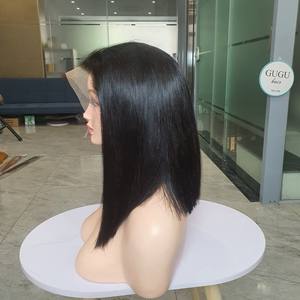 Venta al por mayor de cabello virgen de doble trama, liso sedoso, ondulado, color natural, cabello vietnamita crudo, pelucas de cabello bob, cabello en trama - Product Image 2