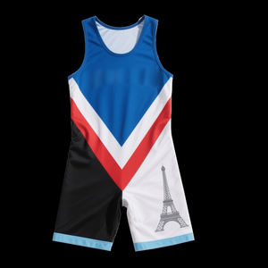 Singlet de Lucha Libre sin Mangas para Hombre, de Secado Rápido, Duradero y Elástico, Ropa Deportiva - Product Image 2