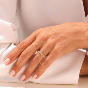 Anillo clásico, joyería para mujer, joyería de estilo bohemio de plata, Plata de Ley 925, Topacio blanco, piedras preciosas, anillo hecho a mano, regalo para esposa - Product Image 2