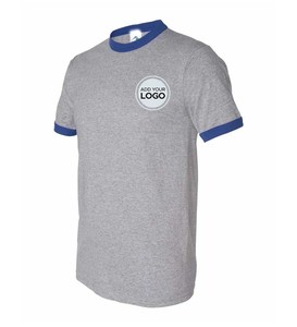 Ringer Men's T-<b>Shirts</b> Short Sleeve Cotton Crew Neck Soft Breathable T <b>Shirts</b> Casual Plain Classic <b>Summer</b> Tees T <b>Shirt</b> - Product Image 2