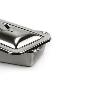 ถาดใส่เครื่องมือแพทย์แบบแมนนวล คุณภาพสูง ผลิตจากสแตนเลส ทนทาน ใช้ซ้ำได้ ปรับขนาดได้ ได้รับการรับรองมาตรฐาน CE - Product Image 3