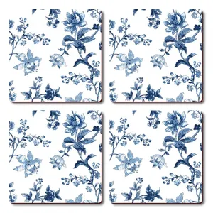 Sous-verre en bois d'acacia imprimé de haute qualité, ensemble de vaisselle, décoration de Table, tapis et coussins, sous-verres en bois, sous-verre à thé pour la maison, nouveau - Product Image 1