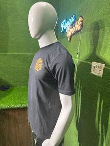 Vêtements de rue lourds 100% coton personnalisés, coupe ample, épaules tombantes, T-shirt imprimé de haute qualité pour hommes - Product Image 3