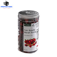 Fleurs de Roselle Dorée Séchées Premium, Thé Herbal Exotique, Marque Nutrifarm, 300g, Qualité Supérieure, Qualité Export, Durée de Conservation 24 Mois