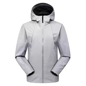 OEM Clothing Manufacturer Zip up <b>Jacket</b> Color Block Nylon Custom Windbreaker Tracksuits for Men - Product Image 1