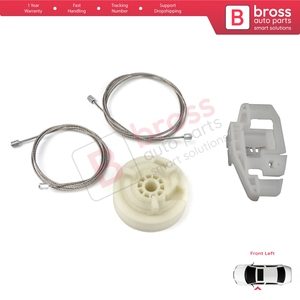 Juego de Reparación de Elevalunas Eléctrico BWR423, Puerta Delantera Izquierda para Scenic Grand Scenic MK2 JM0/1 2003-2009, 4/5 Puertas, 8200118777 - Product Image 2