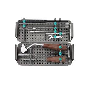 Juego de instrumentos ortopédicos con tornillo canulado de 6,5mm Diseño único en caja de aluminio Instrumentos de base quirúrgica - Product Image 5