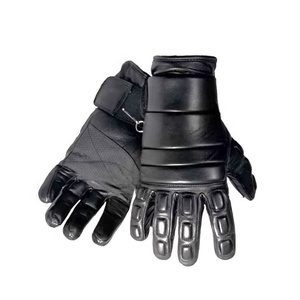 Guantes operativos en cuero acolchado para conducir en clima frío, nudillos duros para ciclismo, ciclismo, equitación, guantes de seguridad para las manos - Product Image 2