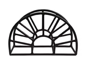 ที่ใส่กระดาษทิชชู่ลวดโลหะสีเงินสำหรับโต๊ะอาหารที่ตกแต่งอย่างหรูหราดีไซน์สวยสำหรับใช้ในร้านอาหาร - Product Image 6