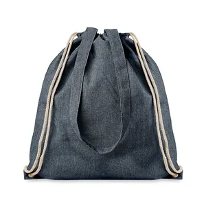 MOIRA DUO Zaini Sportivi in Cotone Riciclato con Coulisse, Borse Promozionali Sostenibili per Gadget - Product Image 1