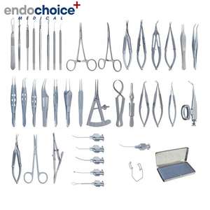 Juego de cirugía de cataratas oftálmicas de alta calidad, 40 Uds., equipo de cirugía ocular Premium para implantación de IOL/eliminación de lentes de cataratas - Product Image 1