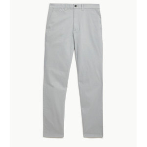 กางเกงยีนส์ขาตรงเข้ารูปสำหรับผู้ชายกางเกงยีนส์แบบสั่งทำทรงสลิมฟิตสีทึบมีกระเป๋ามีซิป - Product Image 2