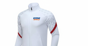 Chaquetas Deportivas Unisex de Poliéster Interlock, Tallas Grandes, Transpirables, con Cierre, de Secado Rápido, con Estampado Deportivo - Product Image 2