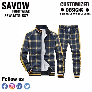 SAVOW FIGHT WEAR Conjuntos Deportivos con Capucha de Invierno de Alta Calidad al por Mayor, Personalizados en Spandex/Poliéster, Casuales, de Forro Polar, Unisex, Transpirables, Tallas Grandes - Product Image 3