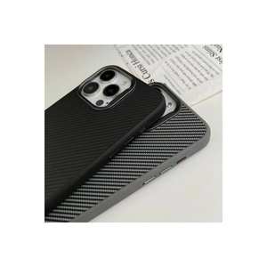 Funda de Silicona de Lujo Serie Troy para iPhone 15 Pro-NXXA, Textura de Fibra de Carbono Premium para Magsafe, TPU Suave, También Compatible con Google - Product Image 5