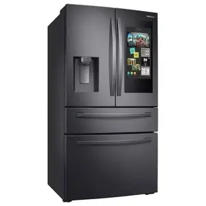 PRIX D'USINE MEILLEURE VENTE POUR 28 pi cu 4 portes réfrigérateur à porte française avec écran tactile en acier inoxydable