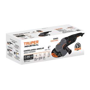 9 'smerigliatrice angolare, 2450W, TRUPER esperto, 12483 - Product Image 1