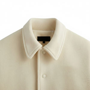 Chaqueta Bomber Varsity de Invierno para Hombre, Ajustada, con Botones Cubiertos, Personalizada, Superventas 2026, de Alta Calidad, Resistente al Viento, Venta al por Mayor - Product Image 3