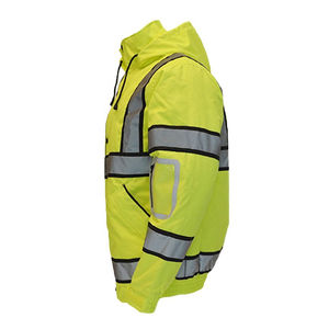 Chaqueta de seguridad para hombre con logotipo personalizado, chaqueta de seguridad impermeable para hombre a la venta, precio al por mayor, calidad superior - Product Image 4