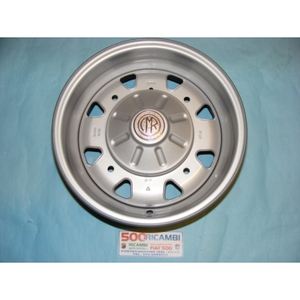 Juego de 4 Ruedas CMR para FIAT 500 EPOCA E 126 (1ª SERIE) CANALE 4,5 X 12' Homologadas Tipo Abarth 595 con Buje Genérico - Product Image 1
